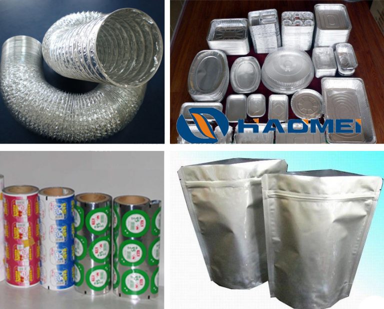 The different thickness of aluminum foil Haomei