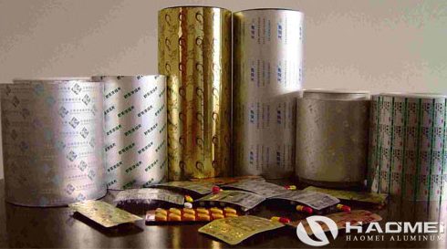 packaging aluminum foil