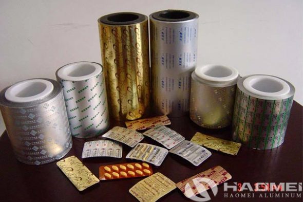 aluminium foil used in pharmaceuticals