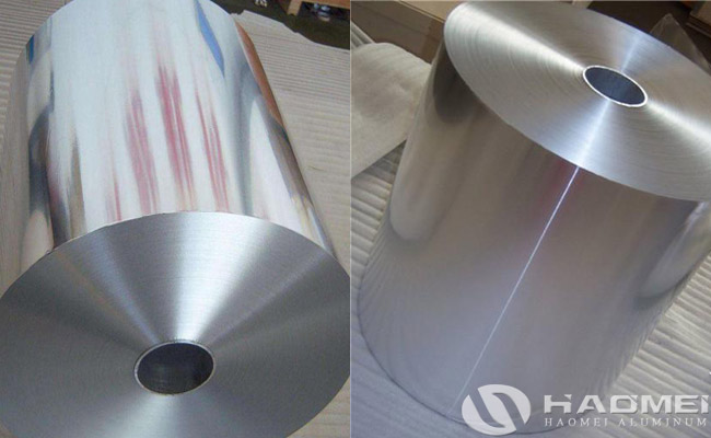 aluminium foil packaging for food