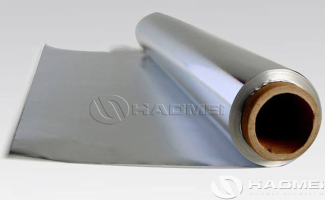 silver aluminium foil