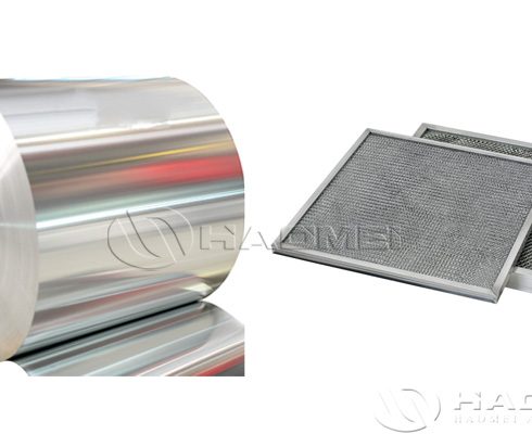 aluminum foil for air filters