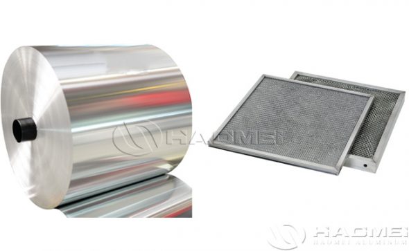 aluminum foil for air filters