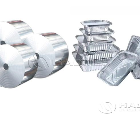 aluminium foil for disposable containers