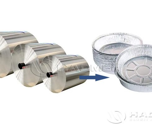 raw material for aluminium foil bowls