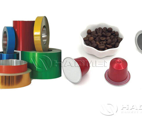 aluminum foil for coffee capsule containers