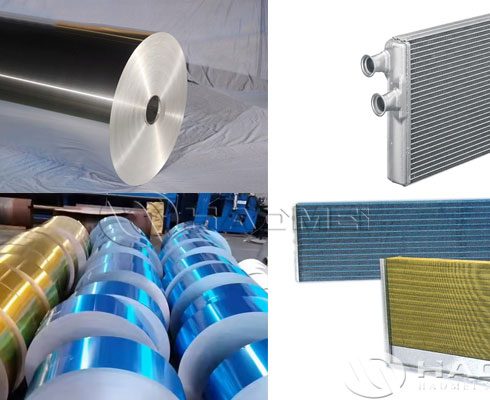 evaporator aluminum foil