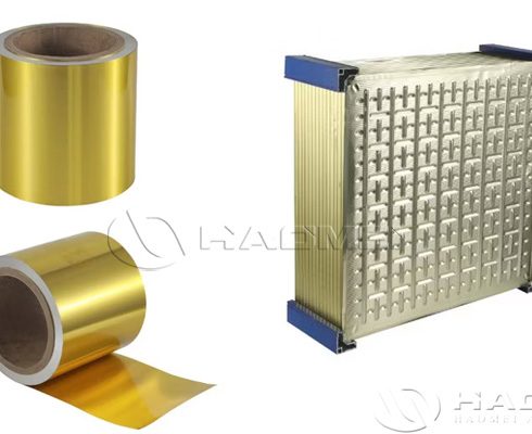 anti-corrosion epoxy coated aluminum foil for condensers