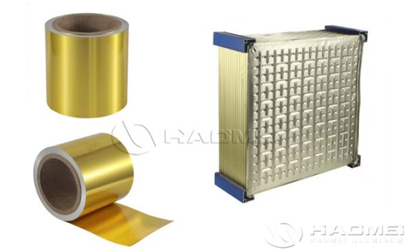 anti-corrosion epoxy coated aluminum foil for condensers