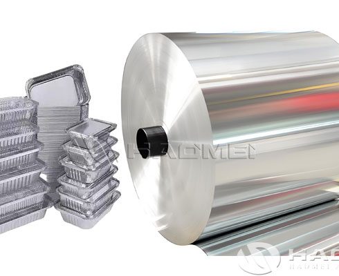 non-lubricated aluminum foil for container
