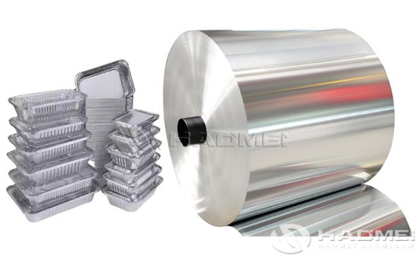 non-lubricated aluminum foil for container