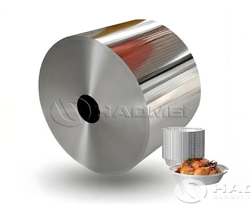 aluminium foil for disposable foil containers