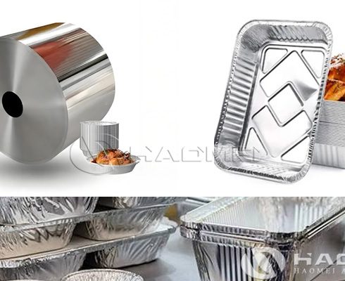 aluminium foil for wrinkle wall containers