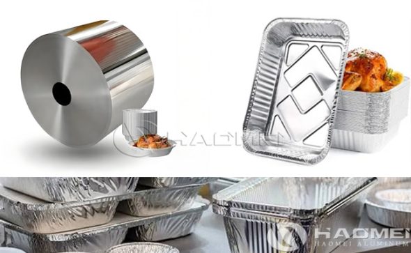 aluminium foil for wrinkle wall containers