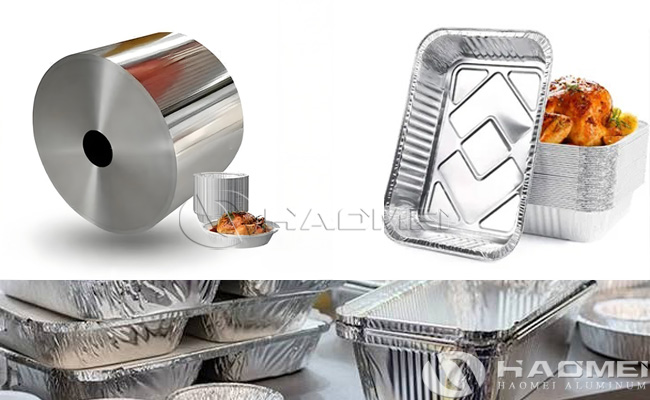 aluminium foil for wrinkle wall containers