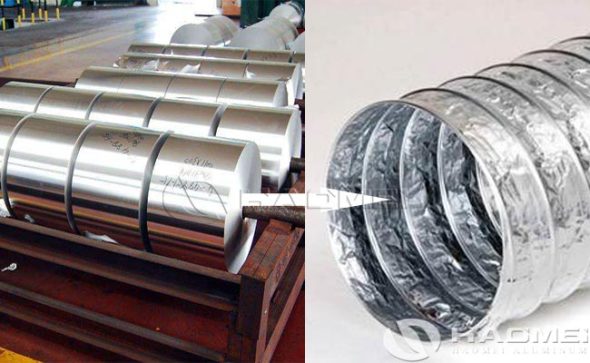 aluminum foil for semi rigid aluminium flexible duct