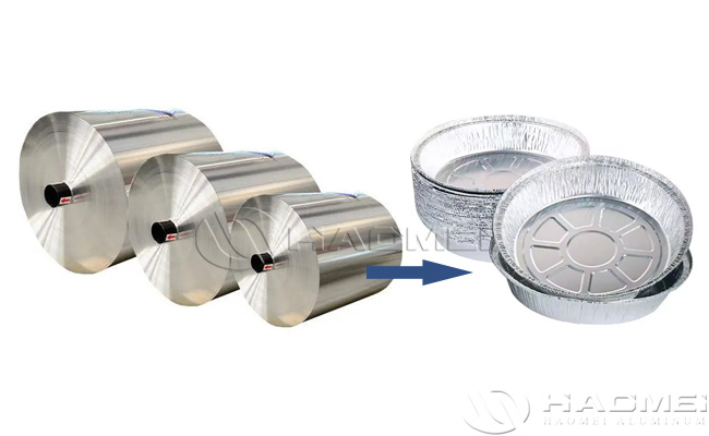 aluminum foil for making aluminium foil bowls