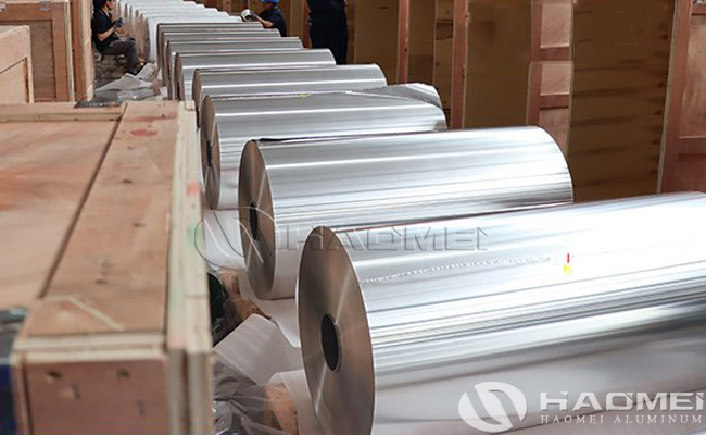 bare aluminium foil for coating